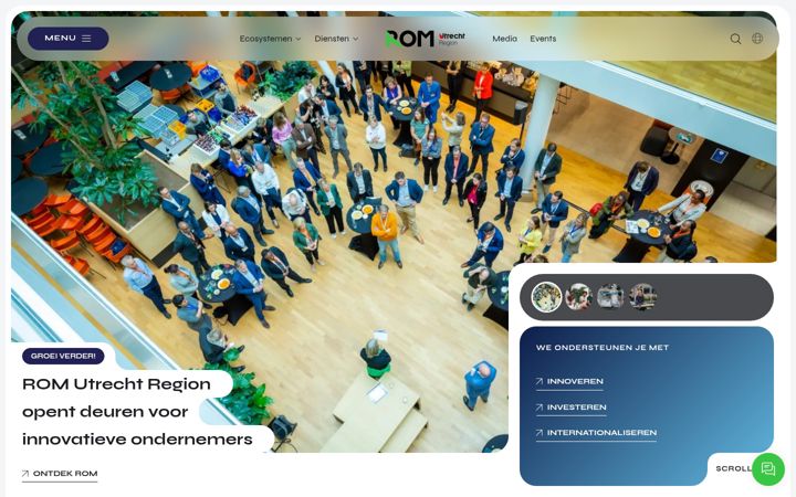 Screenshot of romutrechtregion.nl