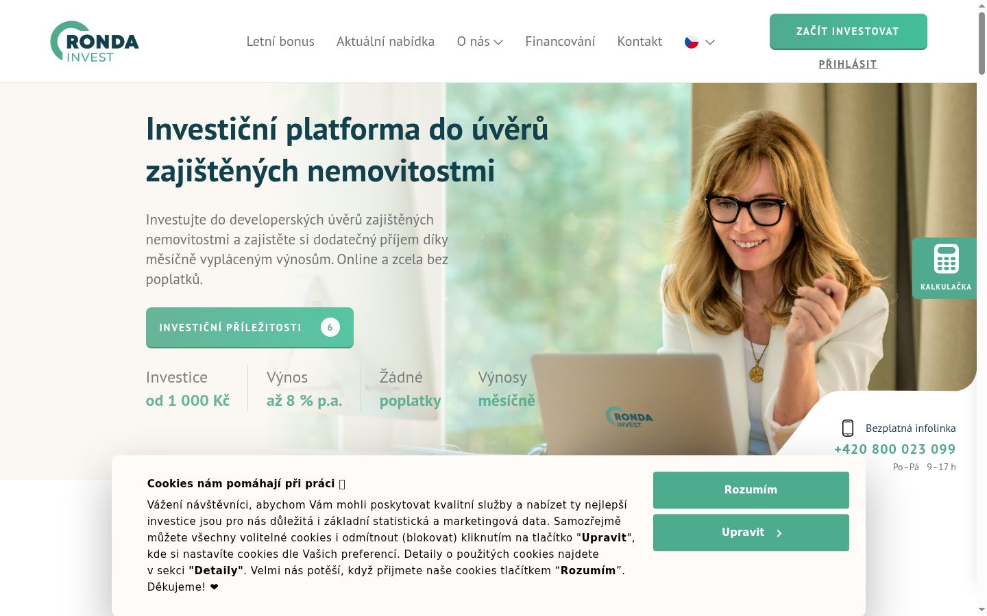 Sutikimo reklamjuostės, rodytos prieš bet kokią sąveiką, ekrano kopija