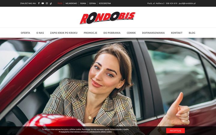 Screenshot ta' rondobis.pl