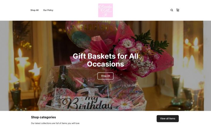Screenshot of ronides-gift-shop.square.site