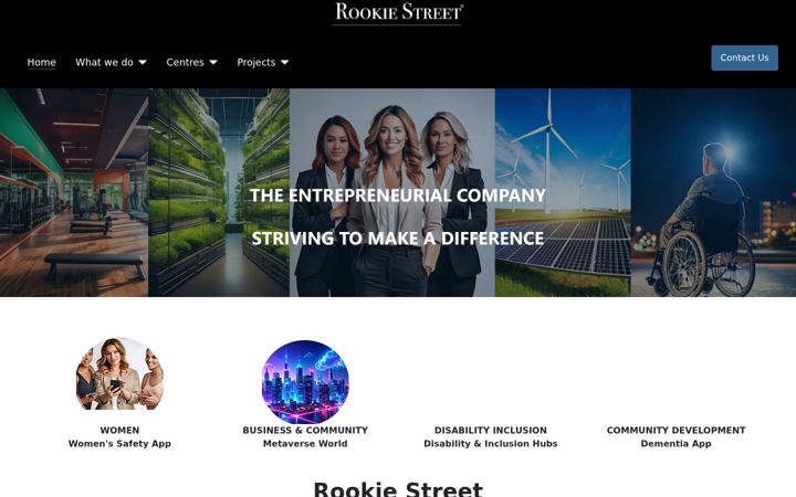 Screenshot of rookiestreet.co.uk
