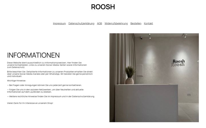 Skærmbillede af roosh-wear.com