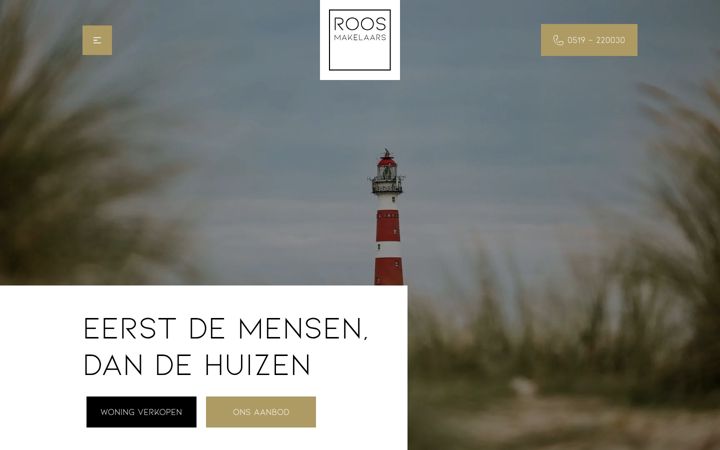 Screenshot van roosmakelaars.nl