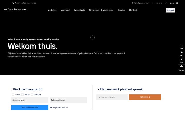 Screenshot of roosmalen.nl