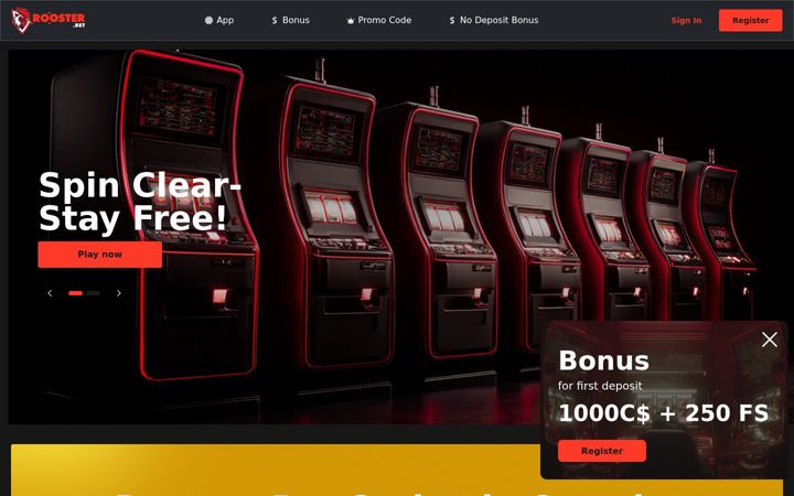 Screenshot of roosterbets.net