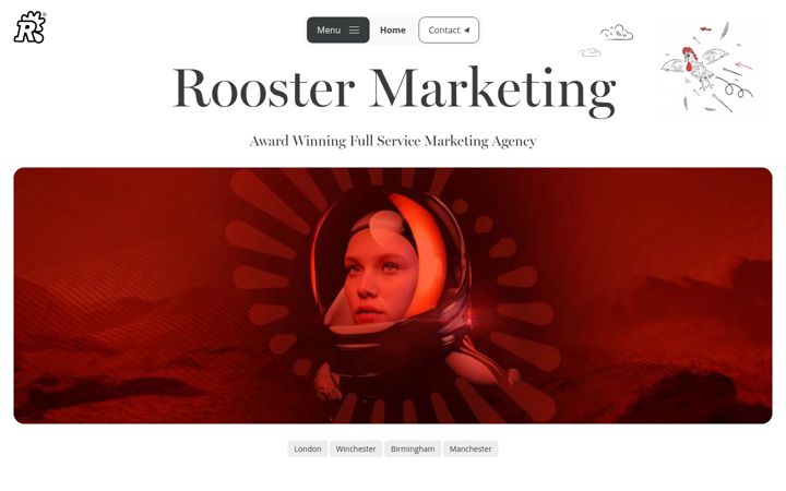 Screenshot of roostermarketing.com