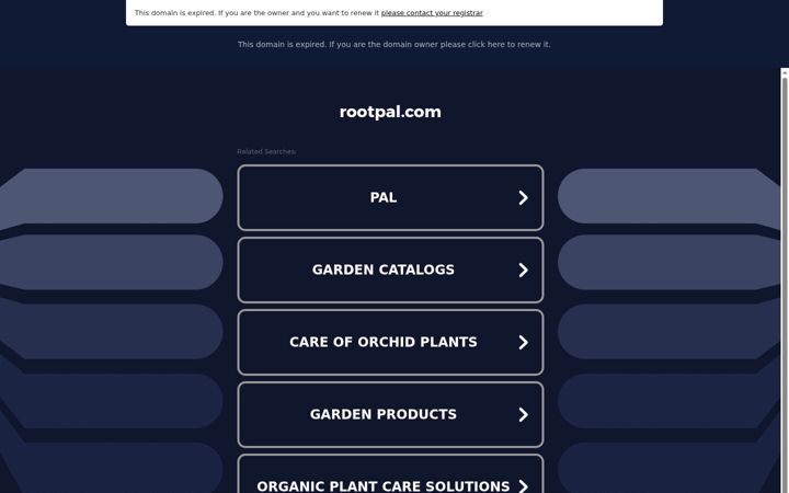Screenshot of rootpal.com