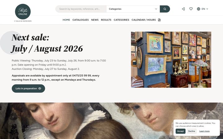 Screenshot di rops-online.be