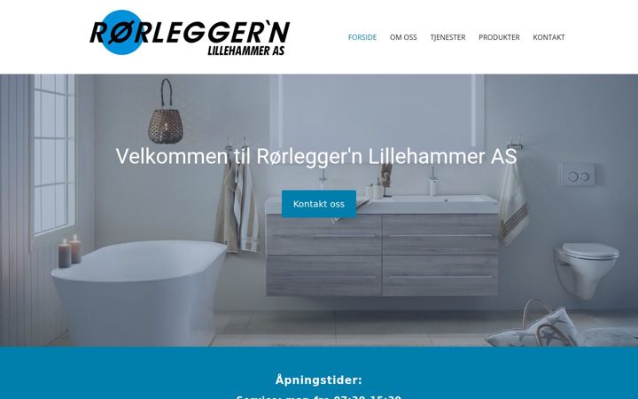Zrzut ekranu rorleggerne.no