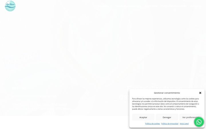 Captura de ecrã de rosamerinofisioterapia.com