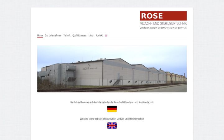 Screenshot di rose-trier.de