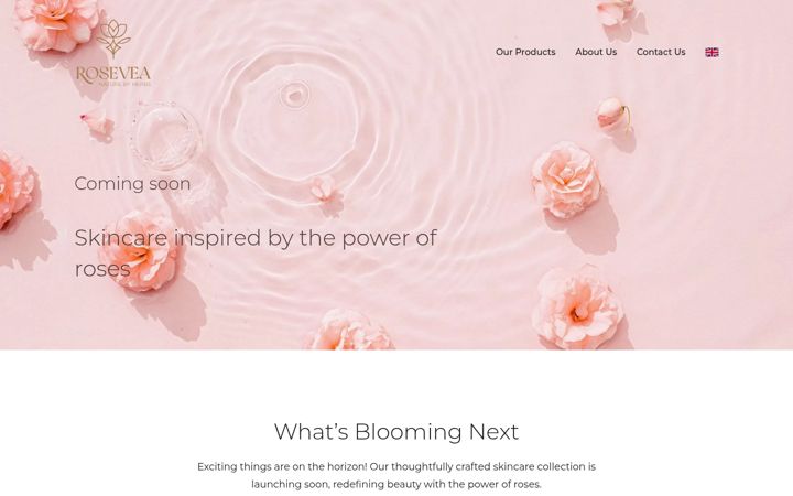 Screenshot of rosevea.eu