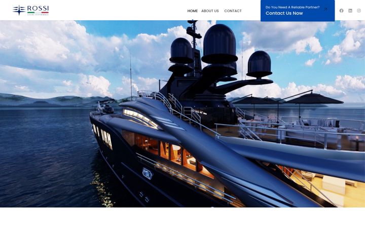 Screenshot of rossiyachts.com