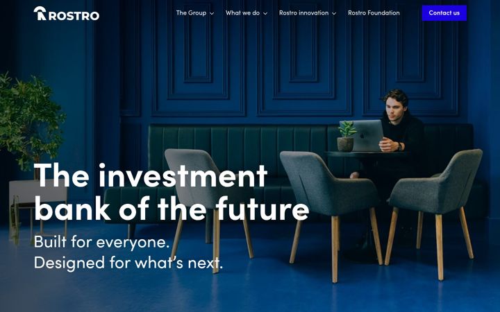 Skærmbillede af rostro.com
