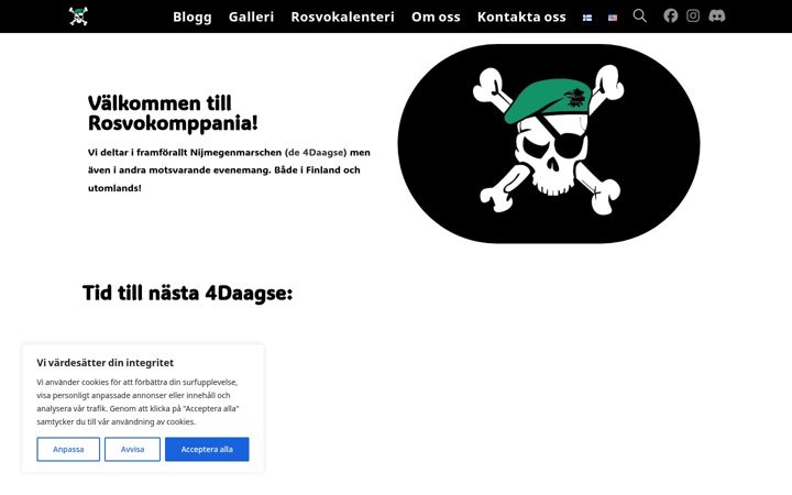 Snimka zaslona za rosvokomppania.fi