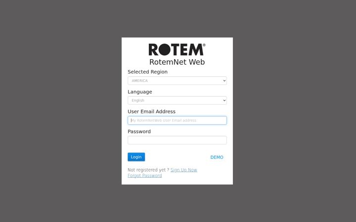 Screenshot di rotemnetweb.com