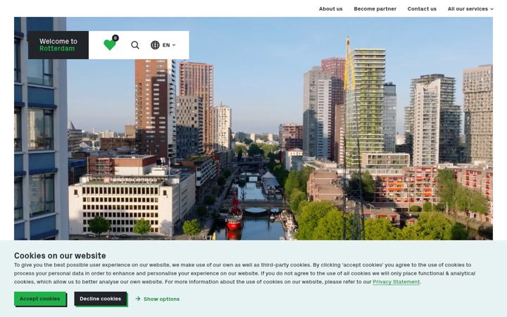 Screenshot of rotterdam.info