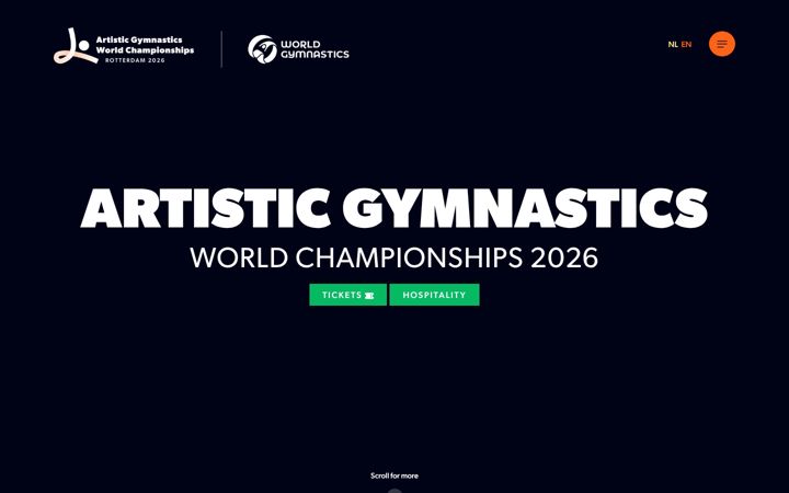 Snímek obrazovky rotterdam2026.com