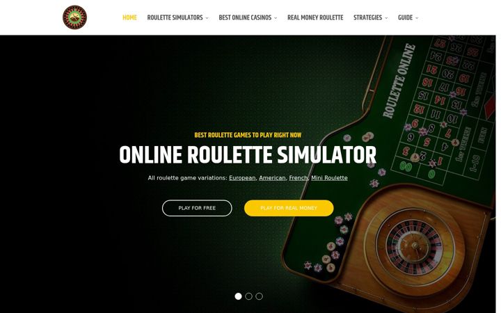 Screenshot ta' roulettesimulator.net