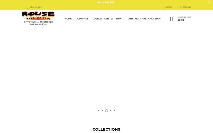 Screenshot of rouseyourspirits.com