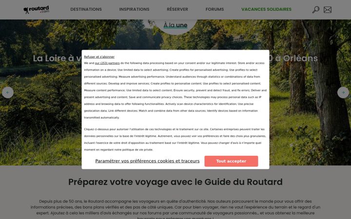 Képernyőkép: routard.com