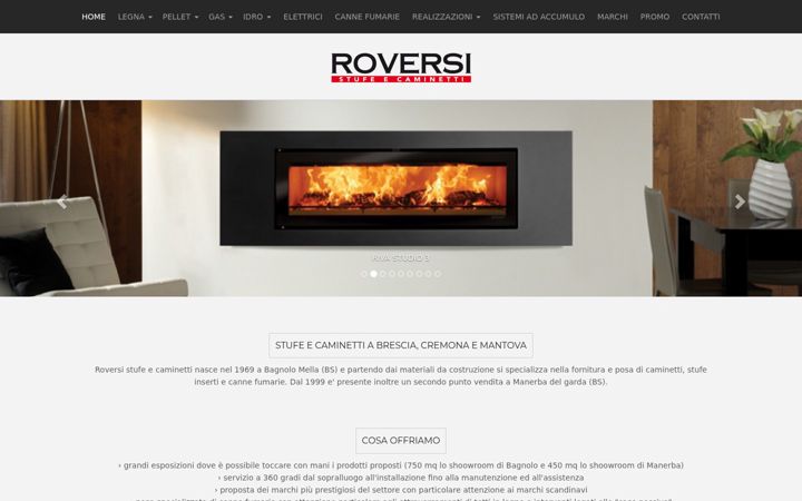 Screenshot του roversistufecaminetti.it