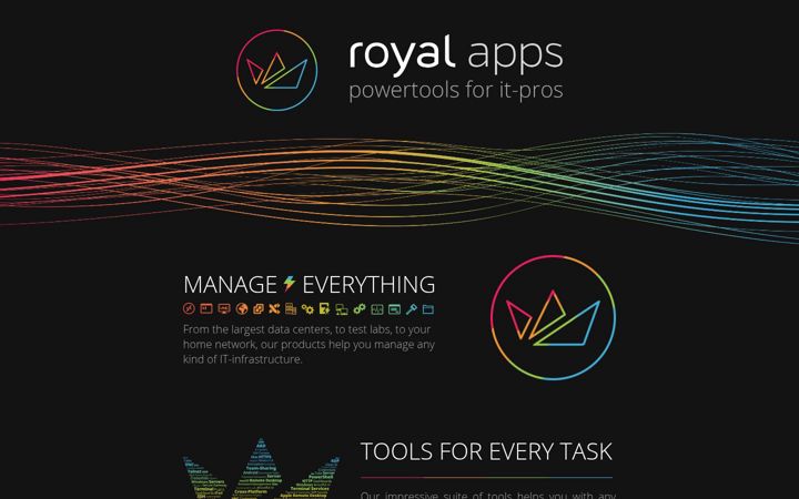 Screenshot of royalapps.com