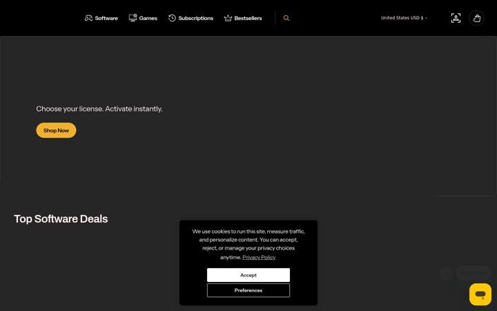 Screenshot of royalcdkeys.com