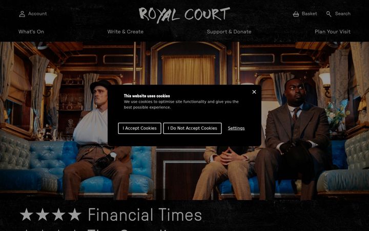Screenshot of royalcourttheatre.com