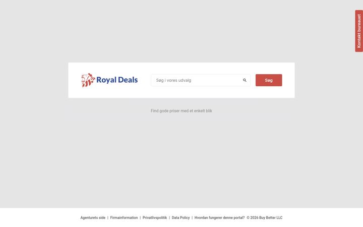 Screenshot of royaldeals.co.uk