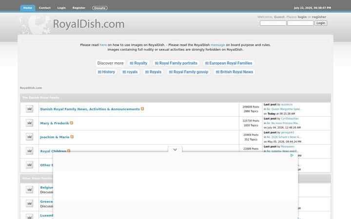 Screenshot of royaldish.com