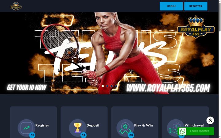 Screenshot of royalplay365.com