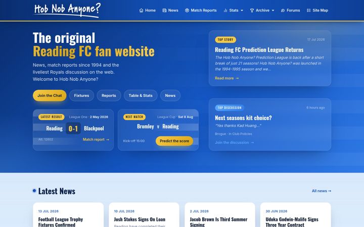 Screenshot of royals.org