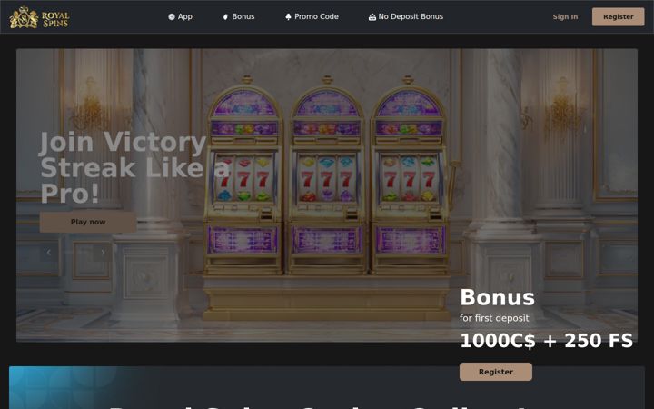 royalspinscasino.org