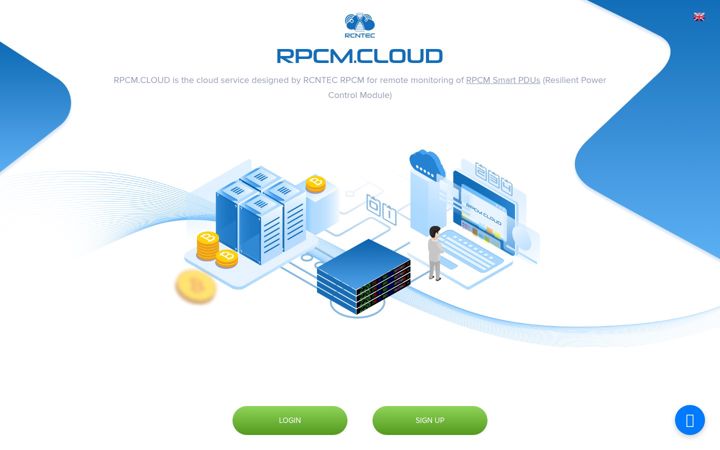 Screenshot of rpcm.cloud