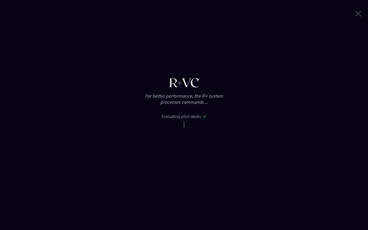 Screenshot di rplus.vc