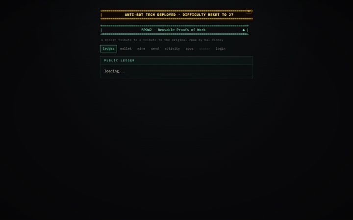 Screenshot of rpow2.com