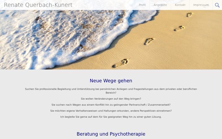 Zrzut ekranu rqk-therapie.de