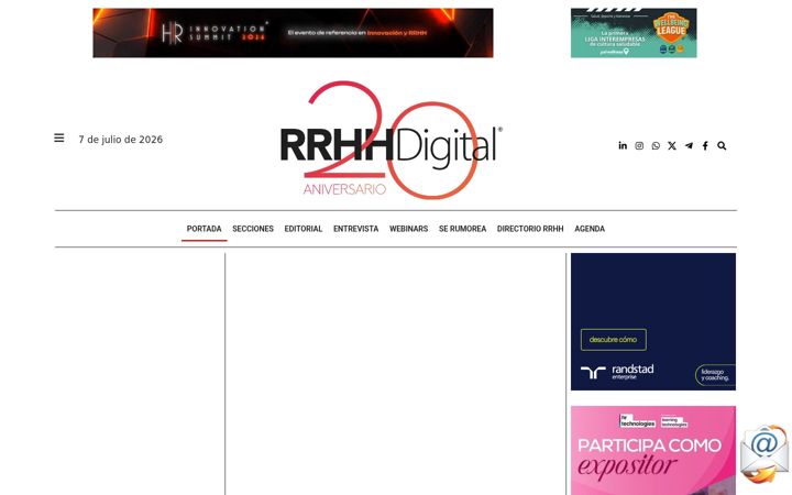 Screenshot of rrhhdigital.com