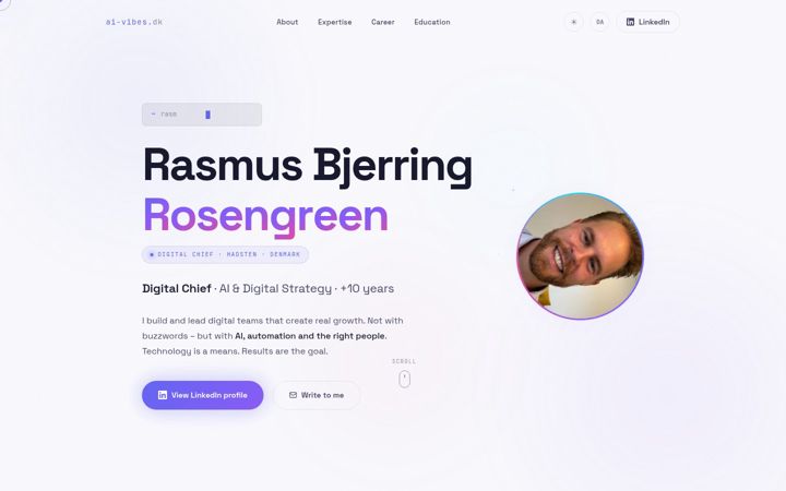 Screenshot di rrmarketing.dk