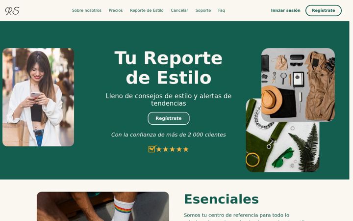 Screenshot di rs-collection.com