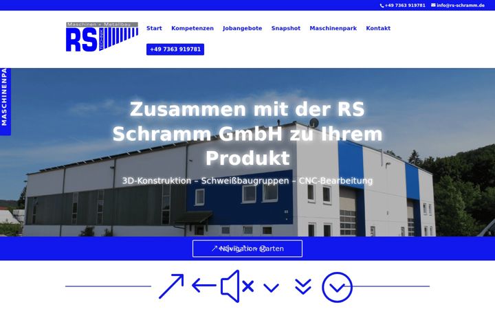 Screenshot of rs-schramm.net