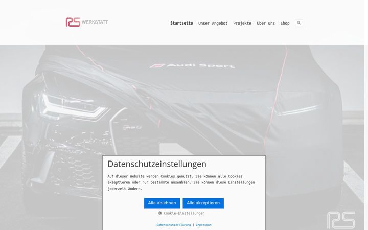 Screenshot ta' rs-werkstatt.ch