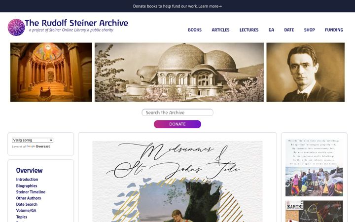Screenshot of rsarchive.org