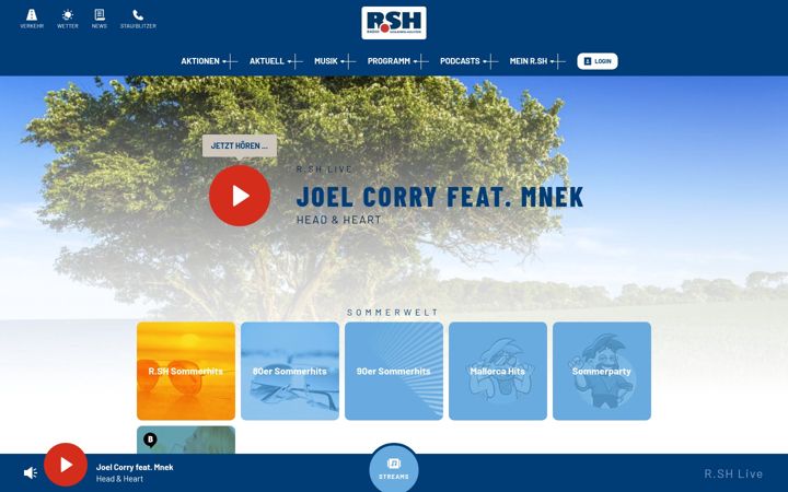 Screenshot of rsh.de