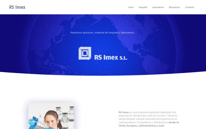 Skärmbild av rsimex.com