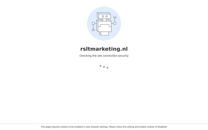 Snímek obrazovky rsltmarketing.nl
