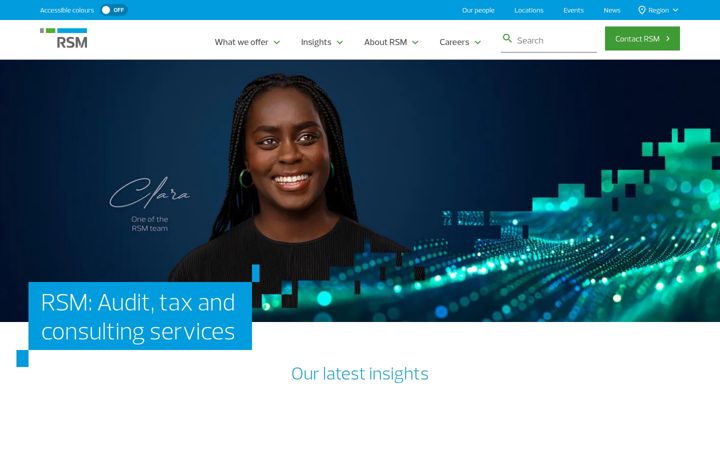 Screenshot of rsmuk.com