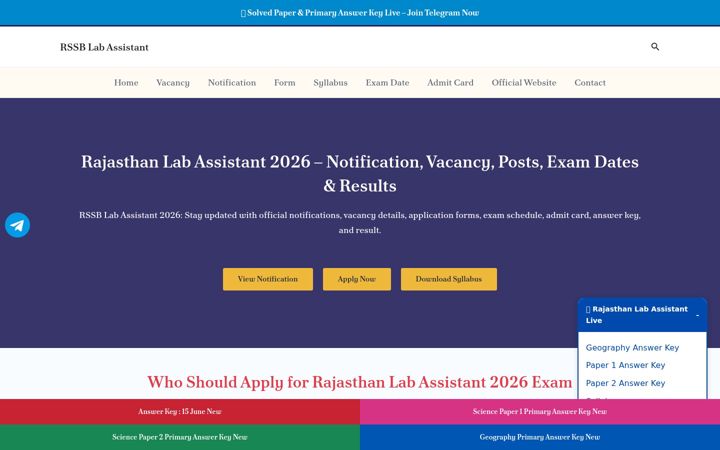 Screenshot του rssblabassistant.com