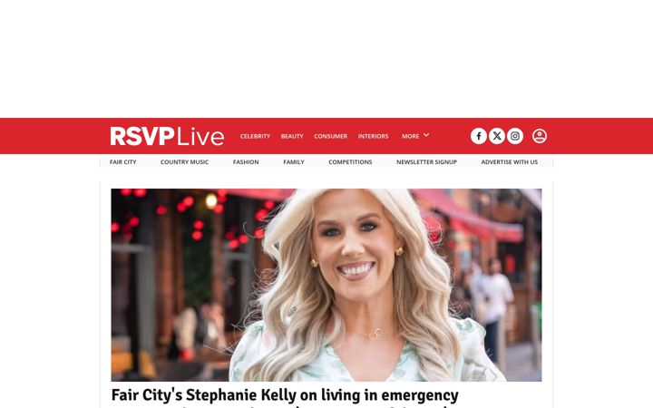 Screenshot of rsvplive.ie
